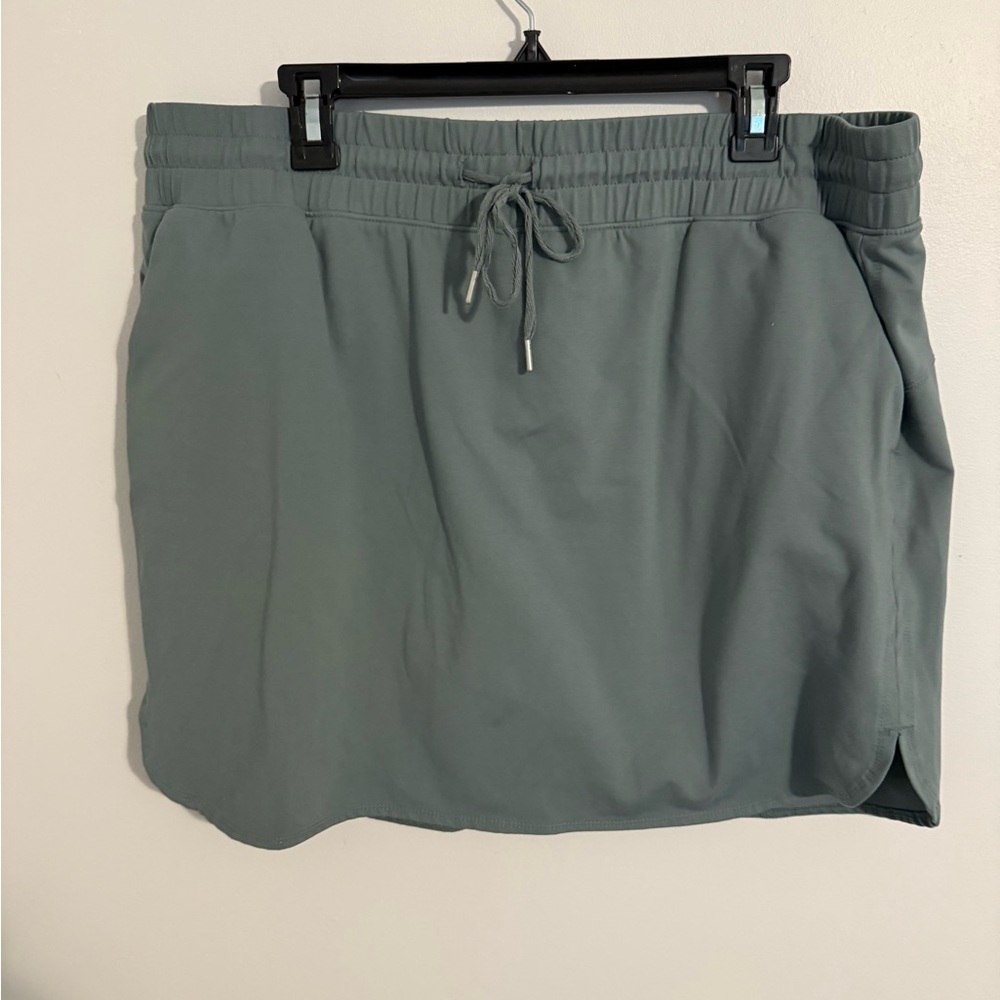 Zac & Rachel Charcoal Skort with Drawstring